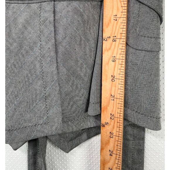 Banana Republic Women's 2-Piece Belted Blazer and Vest Set Lined Gray Size 0/2 - Picture 8 of 8